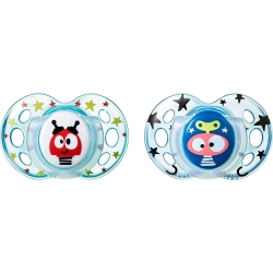 Fun Style - 2 Pacifiers 18-36 M