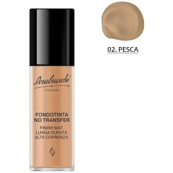 No-transfer matte long-lasting foundation n.02 Peach