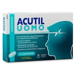 Acutil Uomo 30 tablets - supplement for cognitive functions