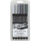 Aqua Brush Duo - 6 Marker Set - Grey Tones