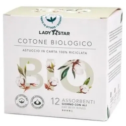 Organic Cotton - 12 Day Pads with Wings