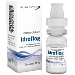 Idroflog 10 ml - hydrating ophthalmic solution