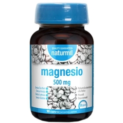 Naturmil Magnesio 500 Mg - Energy Supplement 90 Tablets