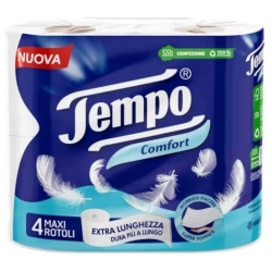 Comfort - 4 Toilet Paper Rolls