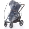 Rain cover for twin strollers