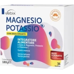 Magnesium Potassium + With Sweetener - Energy Supplement 36 Sachets