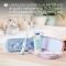 First Teething Set 6M+ - Toothbrush With Toothpaste Set - Lilac
