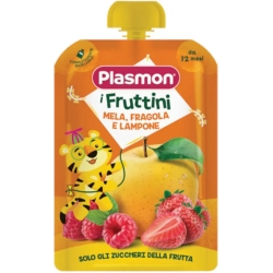 I Fruttini Apple Strawberry Raspberry - Baby Snack 130 G