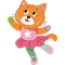 Baby For You Katy The Kitty - First Activities Plush 0M+