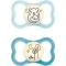 Air Night - 2 Silicone pacifiers 16+ blue color