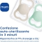 Air Night - 2 Silicone pacifiers 16+ blue color