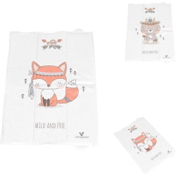 Wild and free - changing mat - fox