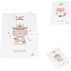 Wild and free - changing mat - Bear