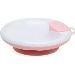 Thermal Plate With Suction Cups - Pink 6m+