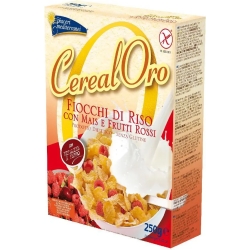 CerealOro - Corn and red fruits rice flakes 250 g
