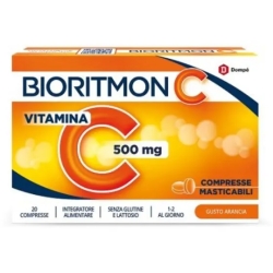 Bioritmon C Vitamin C 500 Mg - Immunostimulant Supplement 20 Tablets