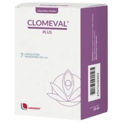 Clomeval Plus - Vaginal Gel - 7 applicators of 5 ml