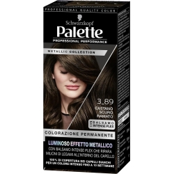 Metallic Collection - Permanent Hair Dye 3_89 Dark Brown Copper