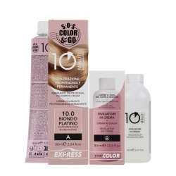 SOS Color&Go - Hair dye N. 10.0 Platinum Blonde