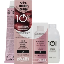 SOS Color&Go - Hair dye N. 6.6 dark blonde red