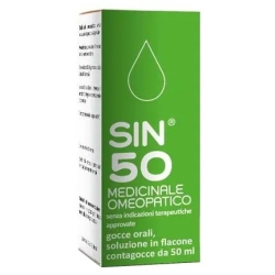 Sin 50 - Homeopathic Remedy 50 Ml Drops