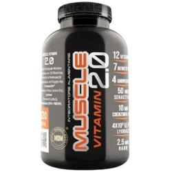 Muscle Vitamin 2.0 Neutral Vitamin & Mineral Supplement 120 Tabs