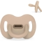 Colour Essence - Silicone Pacifier 6-18 Months - Hazelnut