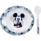Mickey Mouse - Set With Dish & Spoon 10M+