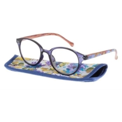 Zinnia - pre-assembled reading glasses +3.50