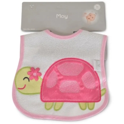 May - Waterproof Bib - Pink