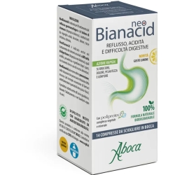 Neobianacid - Antacid medical device 14 tablets Lemon