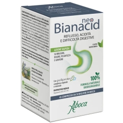 Neobianacid - Antacid medical device 45 tablets Lemon