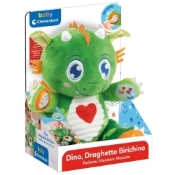 Dino, Draghetto Birichino - Interactive Talking Plush 6+ Months
