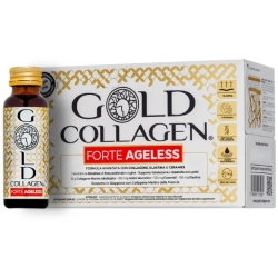 Gold Collagen Forte Ageless - Anti-aging supplement 10 Vials
