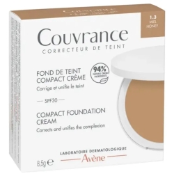 Couvrance - Compact Foundation Cream N. 1.3 Honey