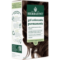 Permanent hair color gel n.5D Golden Light Brown