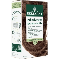 Permanent hair color gel n.6D Dark Golden Blonde