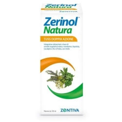 Zerinol Natura Tuss Double Action - Lung Health Supplement 150 Ml