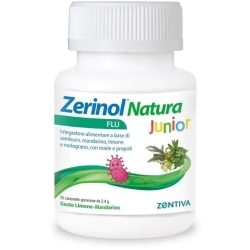 Zerinol Natura Flu Junior - Lung Health Supplement 20 Candies