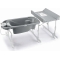 Hydro Baby Extractable Rabbit - Baby Changing Table No. 265 Rabbit - Grey