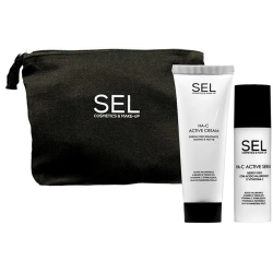 HA-C Active Cream50ml + HA-C Active Serum 30ml + Pochette - Moisturizing Kit