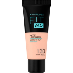 Fit Me Matt & Poreless - Liquid Foundation N. 130 Buff Beige