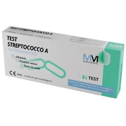 Self-diagnosis test for Steptococci A