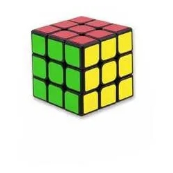 Multicolored puzzle cube