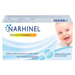 Narhinel 60 vials of 5 Ml - Sterile Physiological Solution