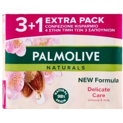 Naturals Almond & Milk - 4 Soaps Of 90 G