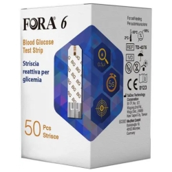 Fora6 - 50 Blood Glucose Test Strip