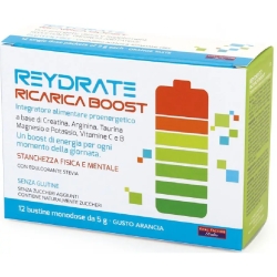 Reydrate Ricarica Boost - Energy Supplement 12 Sachets