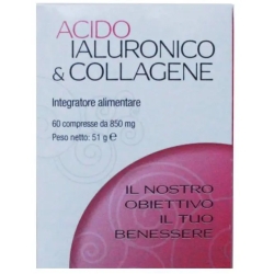 Hyaluronic Acid And Collagen 60 tablets - skin supplement