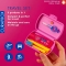 Oral hygiene travel set - pink